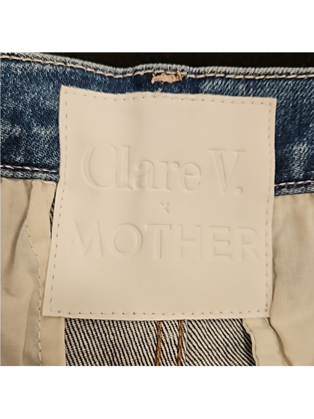 MOTHER High Rise Jeans — Medium Blue Denim - Picture 5 of 5